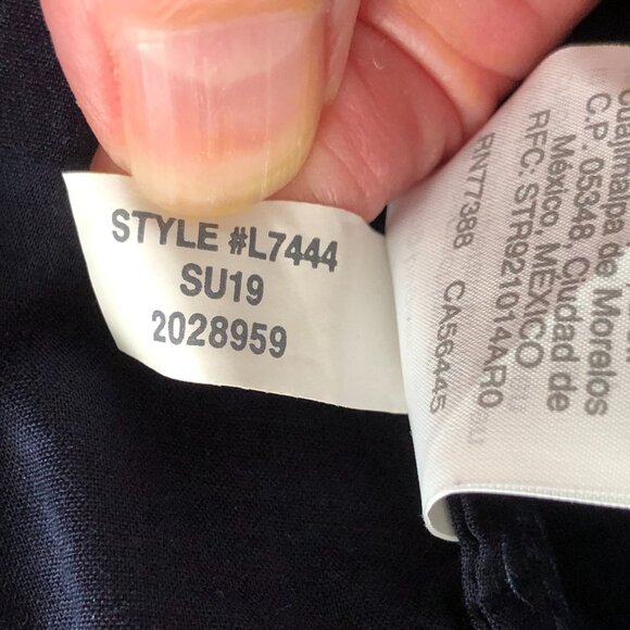 J. Crew Organic Eyelet Lace Tunic Dress Beach Cover Up - Picture 10 of 11